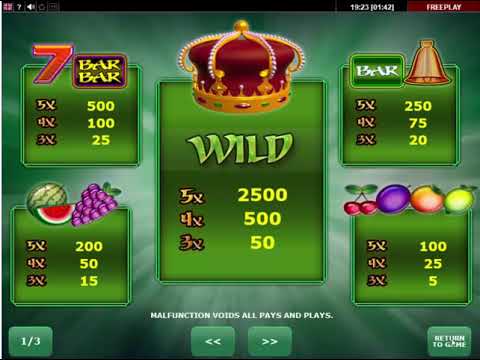 Kings Crown video slot – Review amatic online casino game