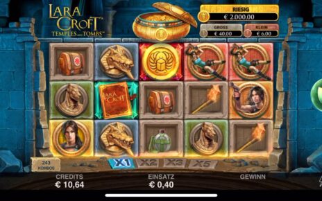 LARA CROFT – Online Casino Game – Tomb Raider