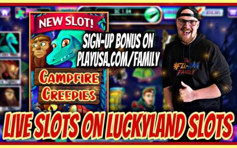 LIVE SLOTS | LUCKYLAND SLOTS | NEW GAME | CAMPFIRE CRITTERS | ONLINE CASINO | WIN REAL MONEY | #AD