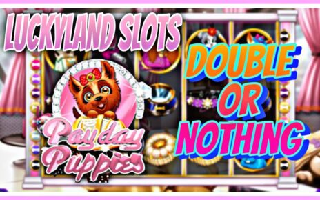 LUCKYLAND SLOTS | DOUBLE OR NOTHING | PUPPY PAYDAY | ONLINE CASINO | WIN REAL MONEY