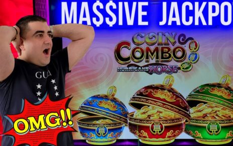 MEGA HANDPAY JACKPOT On Coin Combo Slot | Winning Mega Bucks At Casino | SE-4 | EP-22