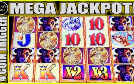 MEGA JACKPOT JACKPOT ON BUFFALO GOLD SLOT MACHINE