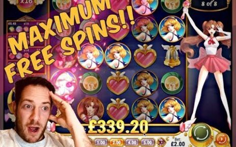 MEGA MOON PRINCESS WIN!! Max Free Spins! ( Online Casino Slots )