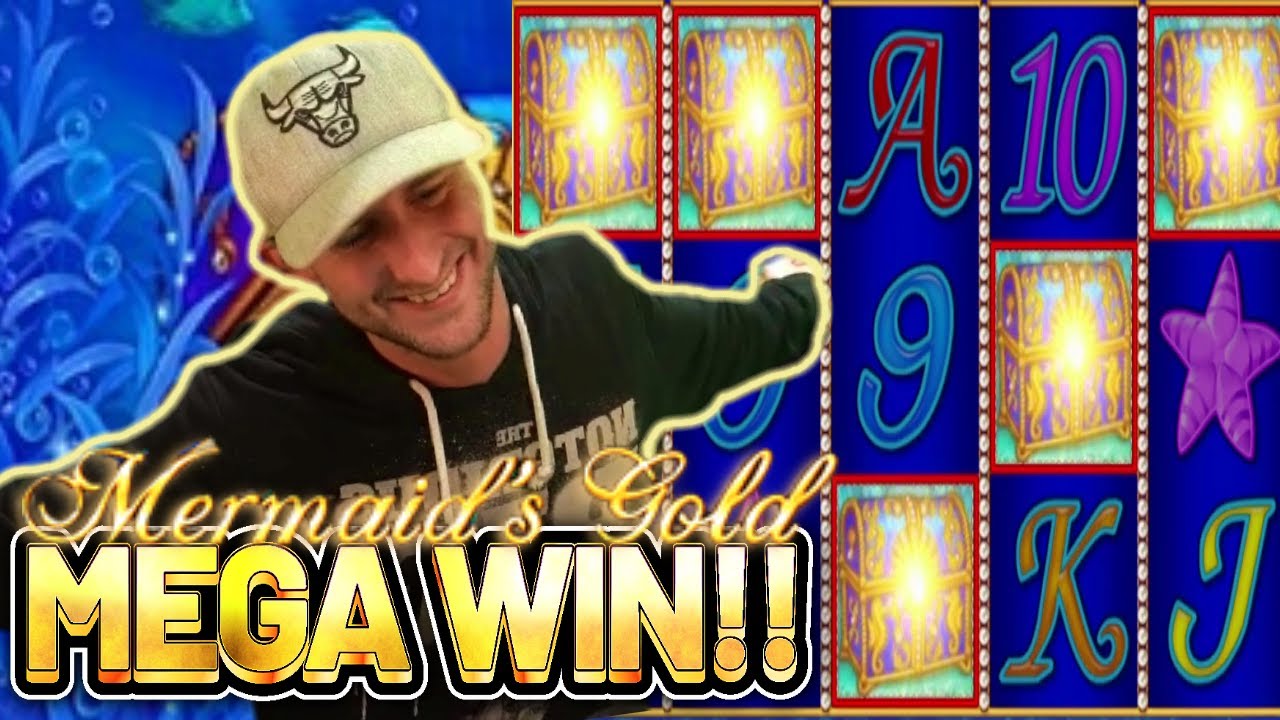 MEGA WIN!! MERMAIDS GOLD BIG WIN - ONLINE CASINO SLOT FROM CASINODADDY LIVE STREAM