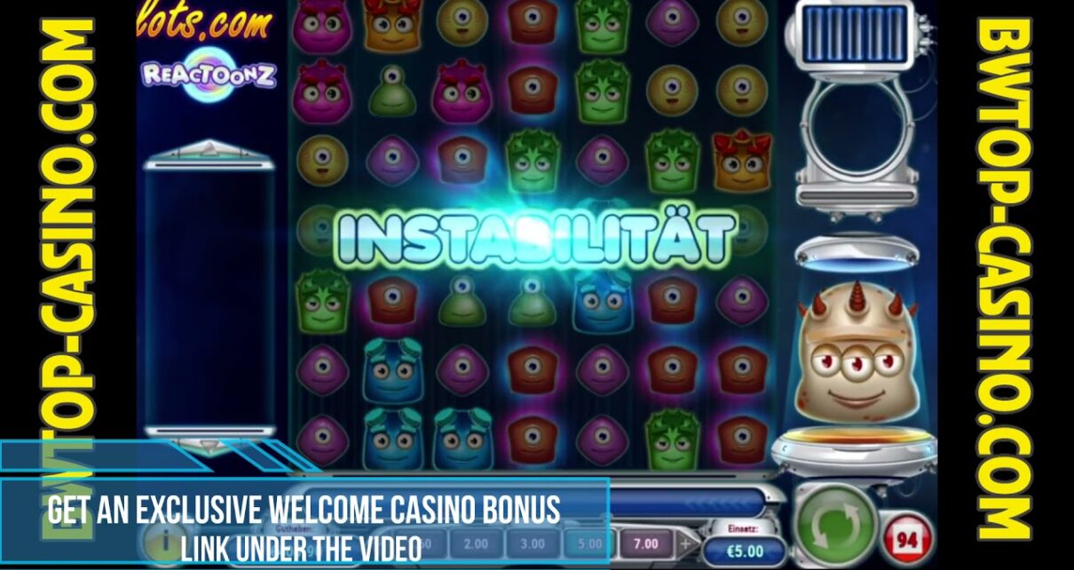Mega Big Win on REACTOONZ . online casino