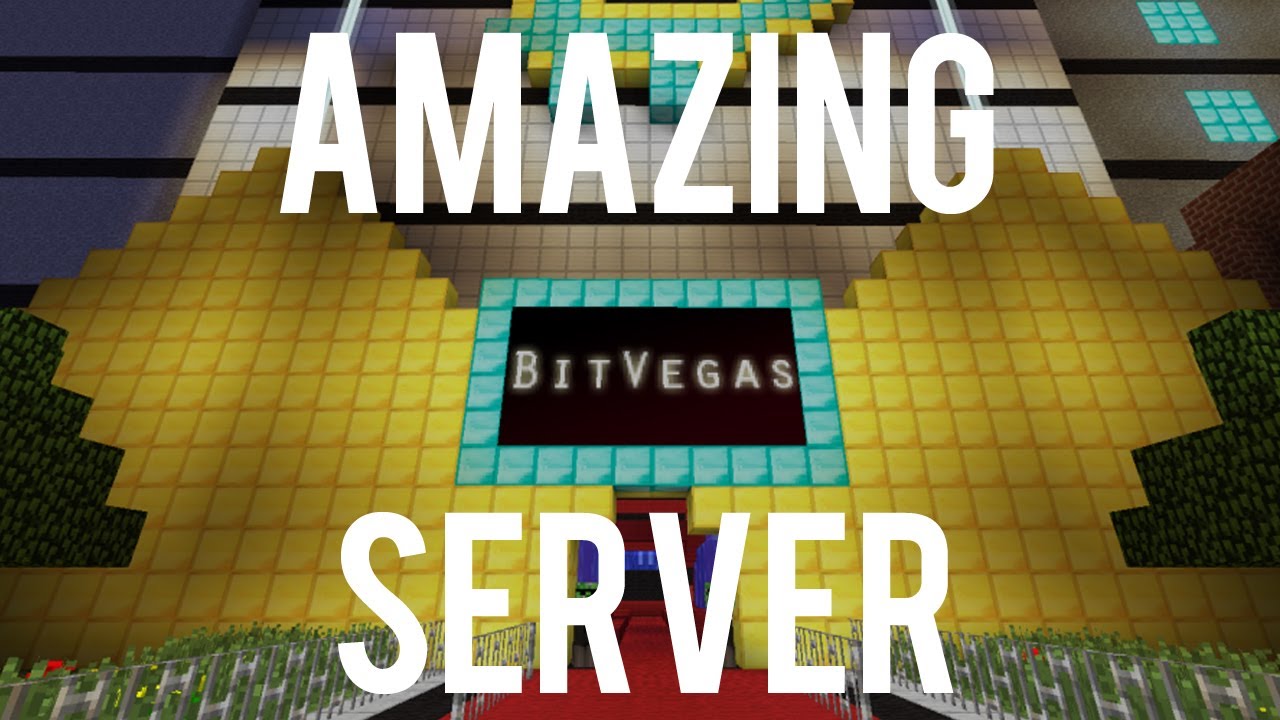 Minecraft Amazing Casino Server Gamble With Friends - BitVegas BitCoin Server