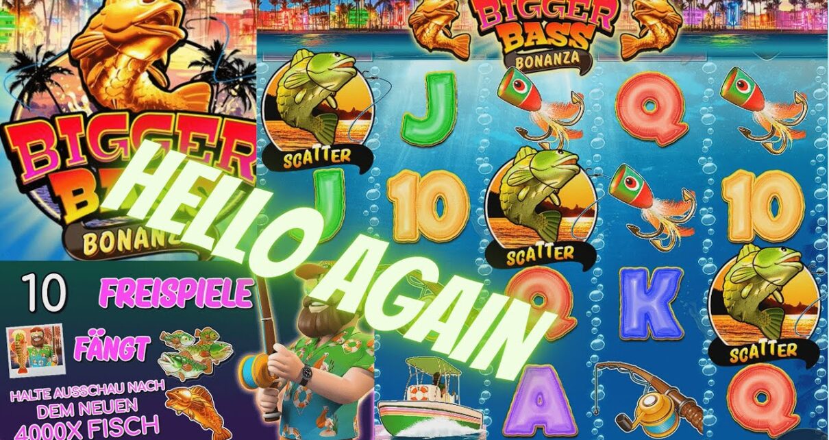 Neues Online Casino Deutsch – Bigger Bass Bonanza Freispiele / LOWSTAKE IST WIEDER ZURÜCK (Teil 1)