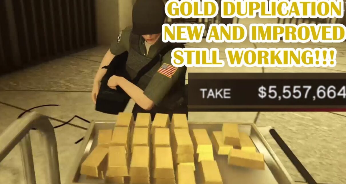 New Improved Gold Glitch Gta Online Casino Heist DLC How To Duplicate Gold, STILL WORKING