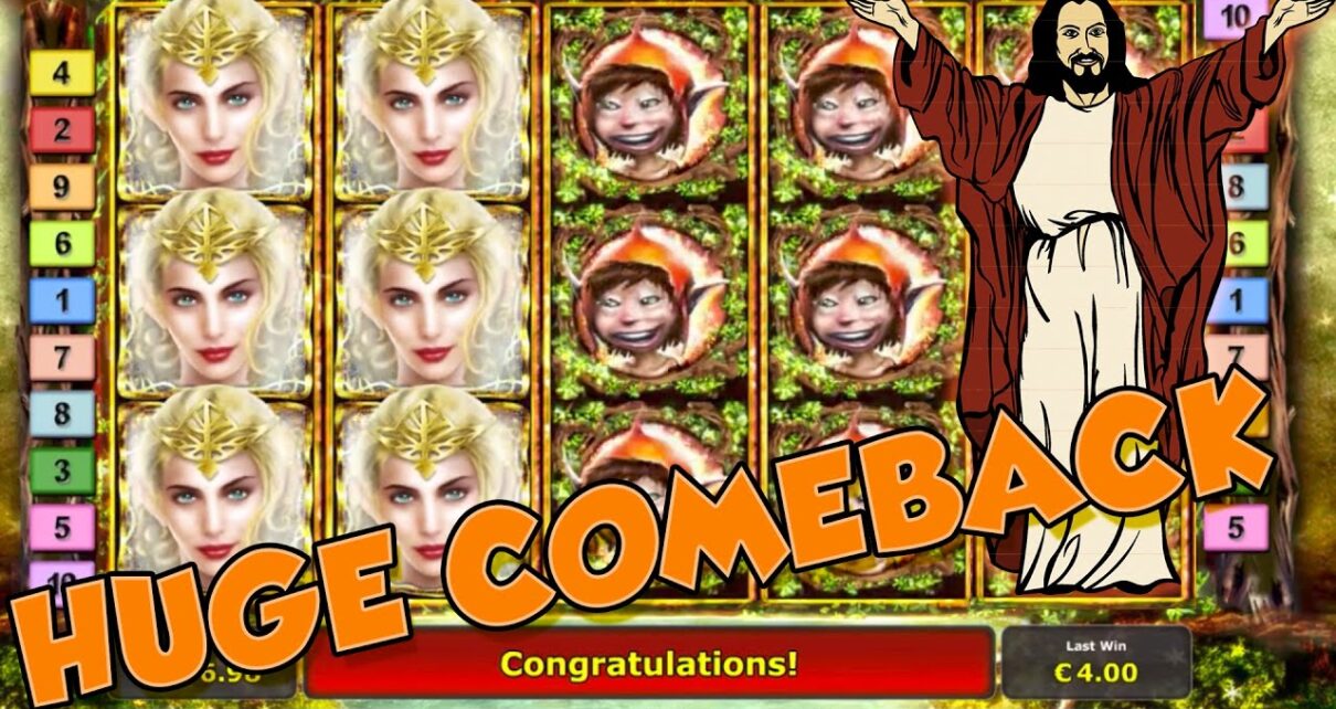 ONLINE CASINO FAIRY QUEEN BIG WIN FROM LIVE STREAM HUGE WIN