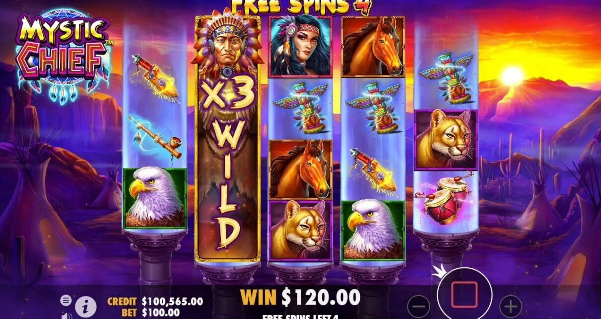 OVER 10,000$ bonus Chief Mystic Slot 1xbet online casino