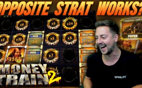 Opposite Strategy Works? – Big Wins on Money Train 2