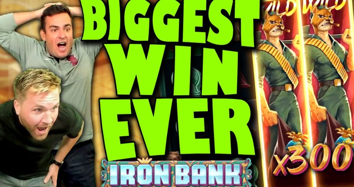 Our *NEW* Biggest Win Ever on IRON BANK!