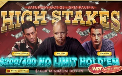 PHIL IVEY!! TOM DWAN!! GARRETT ADELSTEIN!! SUPER HIGH STAKES POKER!! 0/400!!