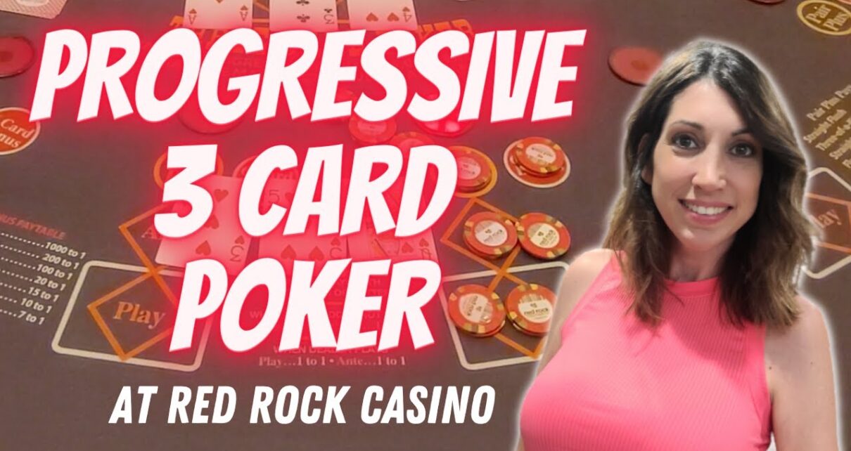 ? PROGRESSIVE 3 CARD POKER at Red Rock Casino Las Vegas