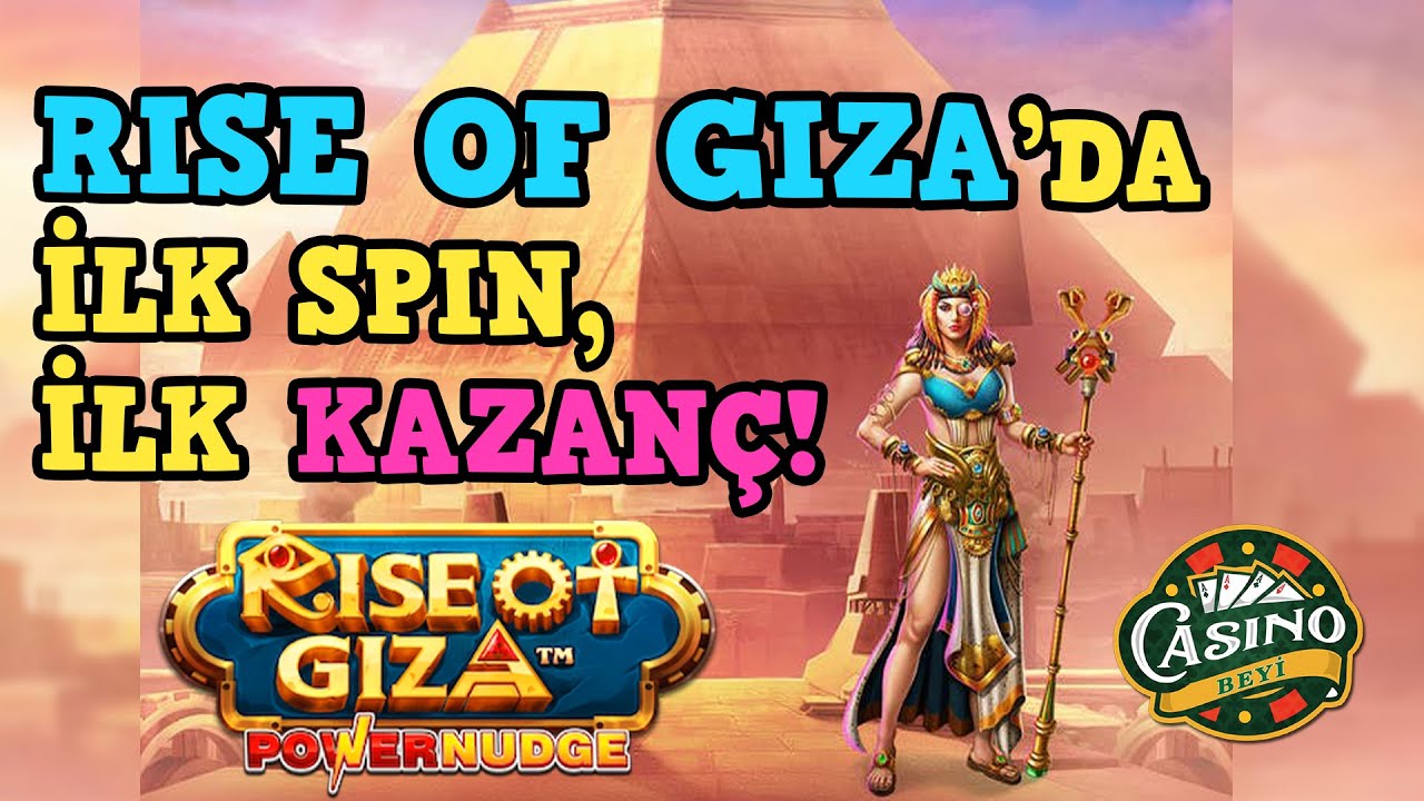 #PragmaticPlay'in Yeni Oyunlarından #RiseofGiza'da Süper Kazanç! #slot #casino #casinoslot#pragmatic