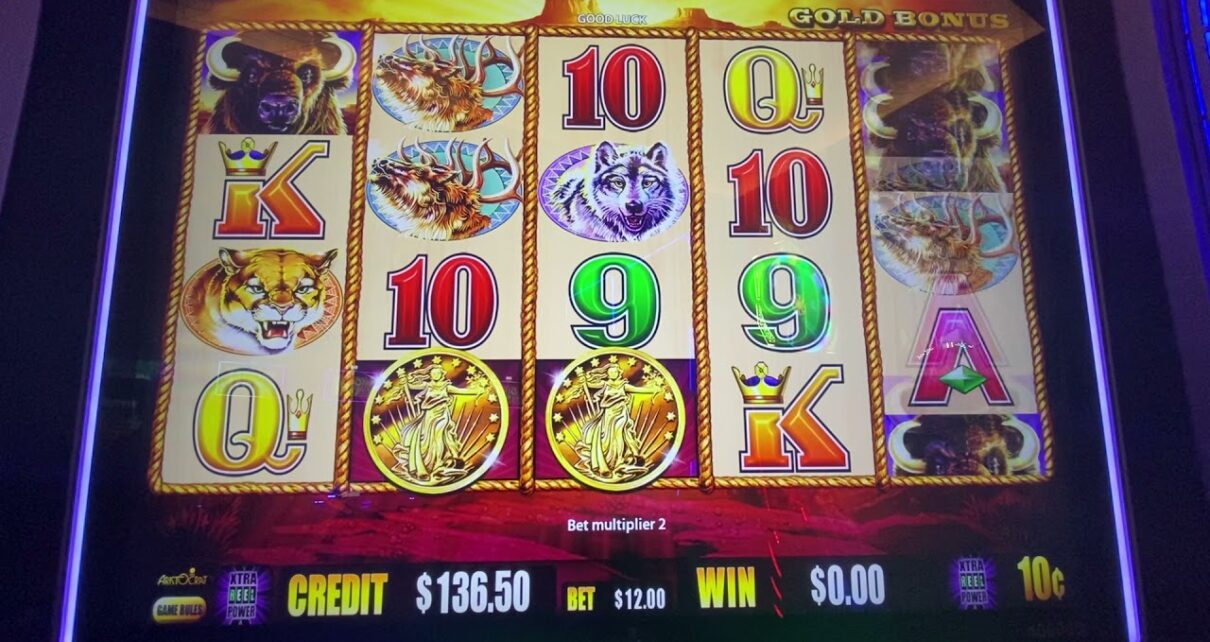 Que ganamos con ,000 en bufalo gold en san Manuel casino ?