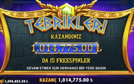 ?REKOR? GELDI YINE 1.000.000 TL #SLOT# | GATES OF OLYMPUS | PATLATDIK OYUNU BUYUK VURGUN END CARD