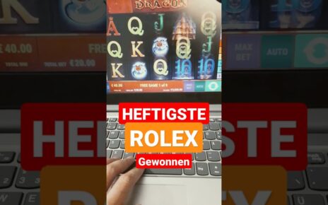 ROLEX im ONLINE CASINO gewonnen (spielothek)