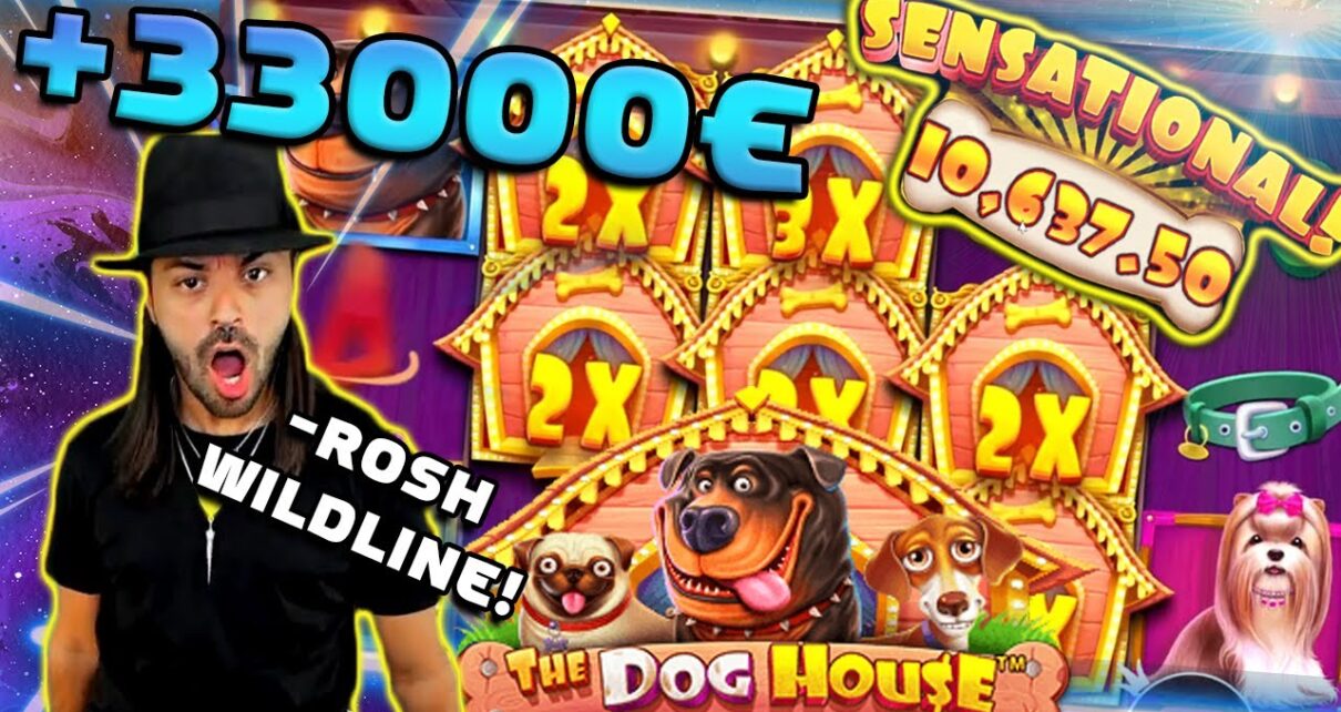 ROSHTEIN MAKE DOG HOUSE GREAT AGAIN! +33000€ BIG WIN | Online Casino Top 5 Wins of the Week