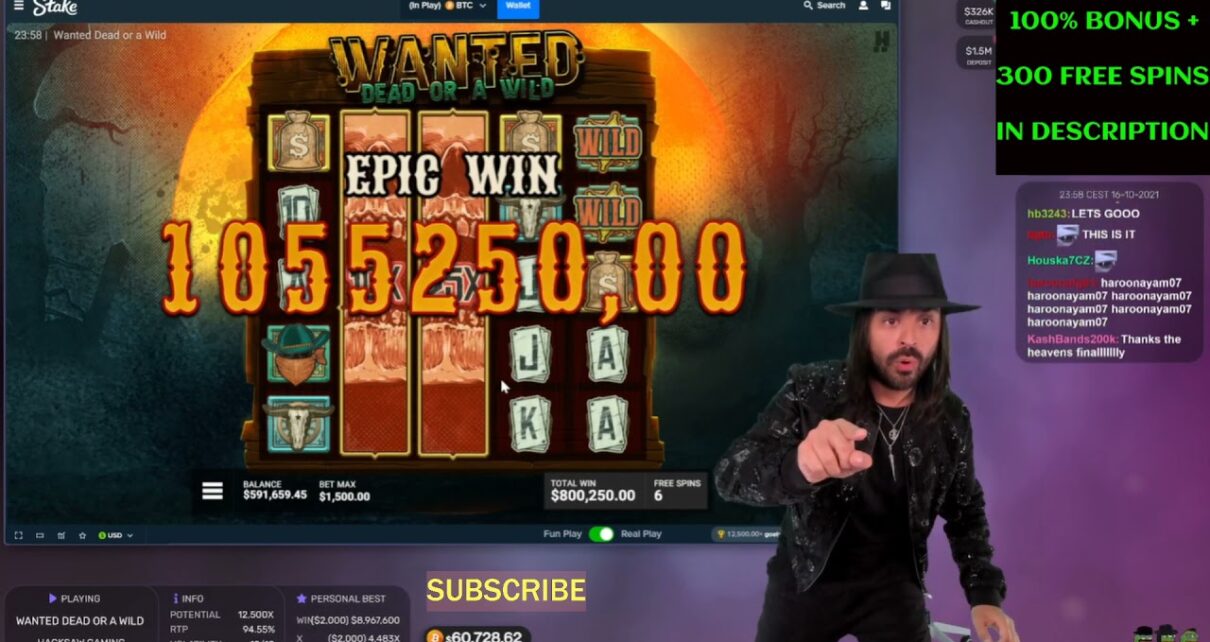 ROSHTEIN WINS 1.87 Million Playing online casino slots