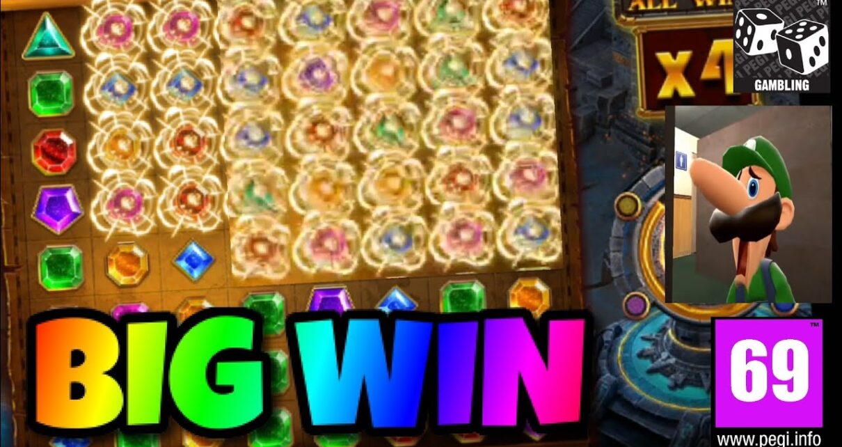 Rare Big Win On Gems Bonanza Online Casino Slots Jackpot #shorts #slots #casino