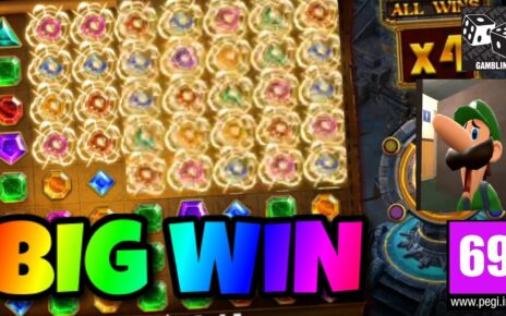 Rare Big Win On Gems Bonanza Online Casino Slots Jackpot #shorts #slots #casino