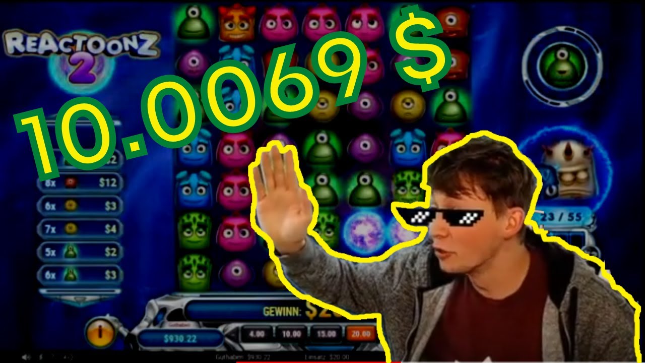 ⭐ Reactoonz 2 Big - WIN ⭐ Online Casino-Highlights Deutsch #6 | SlotHeroeZ ?