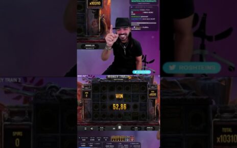 Roshtein Wins Money Train 2 Record Win X 103100  Online Casino Big Win in Slots