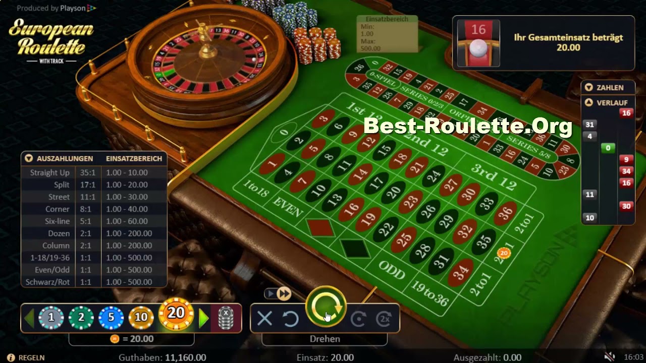 Roulette Online Casino Deutschland | Online Roulette spielen | Roulette Kolonnen Trick bring + 1000€