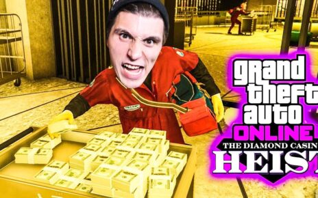 Vier YOUTUBER klauen das GELD aus dem CASINO TRESOR! | GTA 5 Online Casino Heists