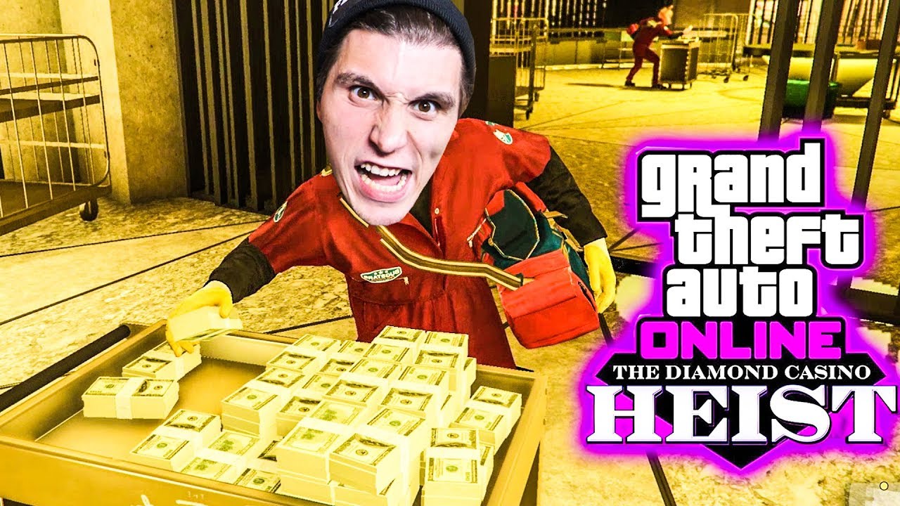 Vier YOUTUBER klauen das GELD aus dem CASINO TRESOR! | GTA 5 Online Casino Heists