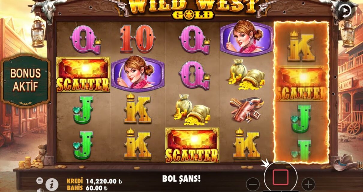 WILD WEST GOLD | Tek Elde Aldık  ! #casino #slot #wildwestgold