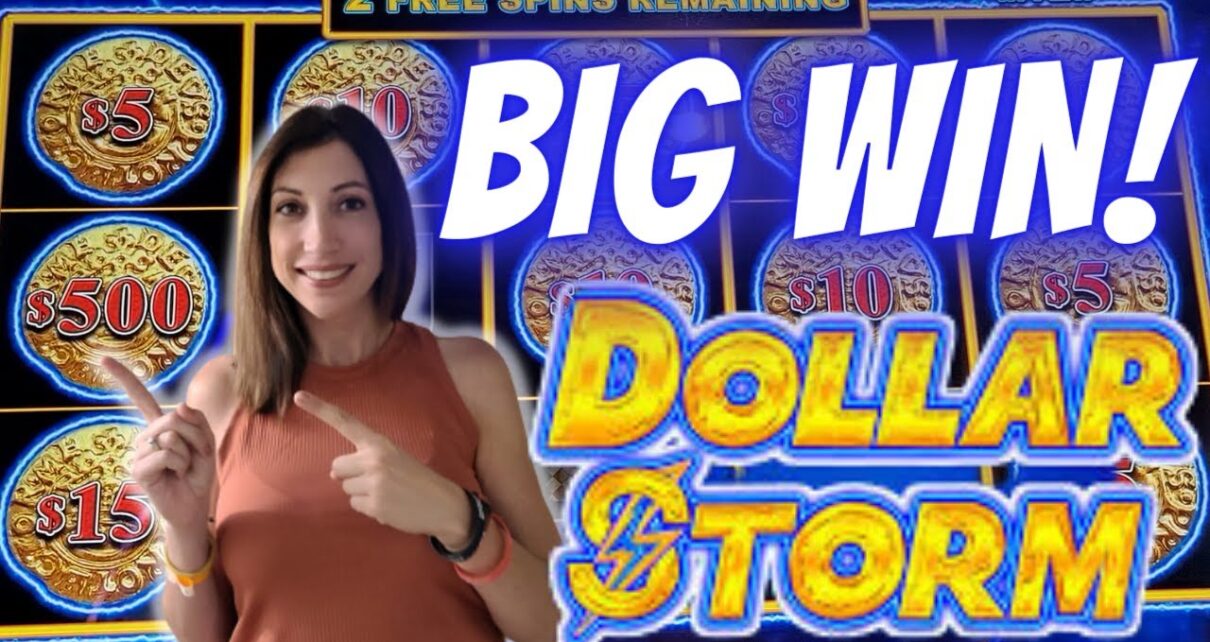 ? WINNER!!! Dollar Storm slot machine at Coushatta Casino ? WINNER!!! Dollar Storm slot machine at Coushatta Casino