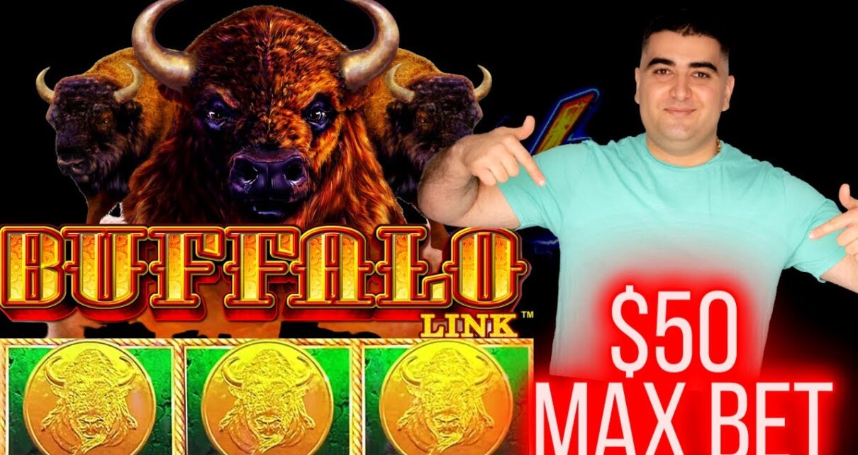 What Will Pay Buffalo Link Slot  Max Bet Bonus ? | Live Slot Play At Casino | SE-4 | EP-4