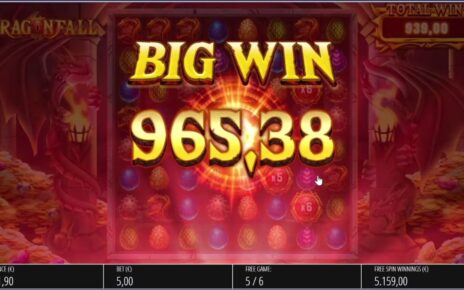 Why wont this game HIT! BIG WIN ONLINE CASINO SLOT MACHINE DRAGON FALL