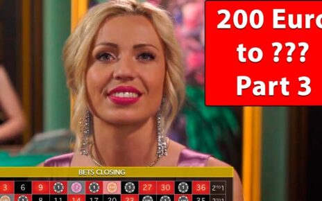 from 200 EURO to ??? ONLINE CASINO ROULETTE Part 3 #34