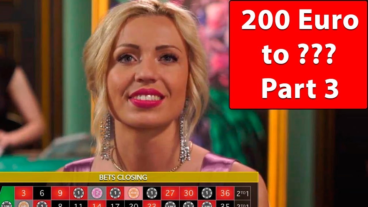 from 200 EURO to ??? ONLINE CASINO ROULETTE Part 3 #34