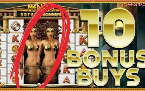 10 BONUS BUYS! Fishin' Frenzy Megaways & MORE!! – Online Casino Action !