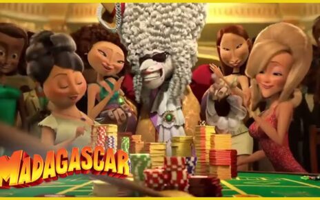 DreamWorks Madagascar en Español Latino | La Escena del Casino | Los Fugitivos | Dibujos Animados