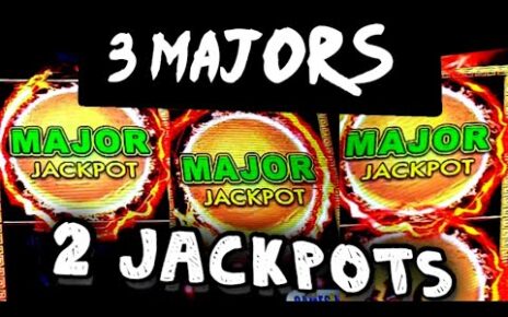 ?(2) HANDPAY JACKPOTS on Dragon Link * Happy & Prosperous slot machine casino bonus rounds