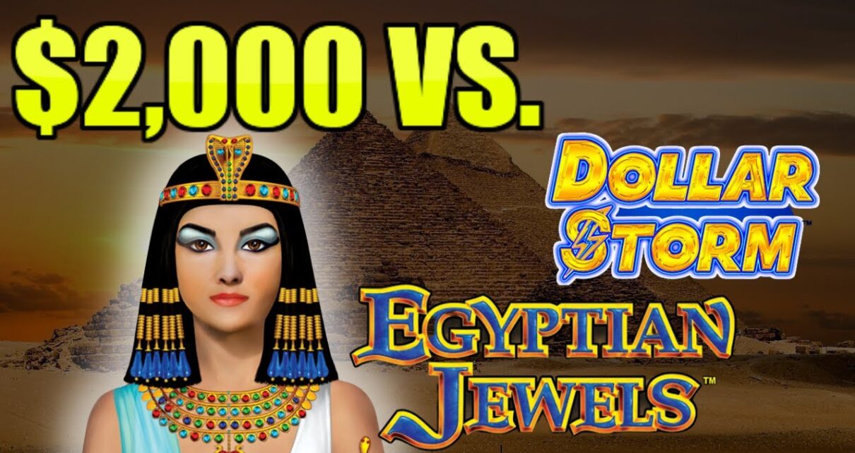 ?00 DOLLAR STORM EGYPTIAN JEWELS LIVE PLAY AT SOBOBA CASINO- DOES SOBOBA KNOW MR MIKE? ??