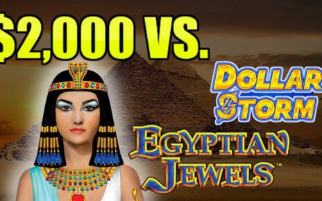 ?00 DOLLAR STORM EGYPTIAN JEWELS LIVE PLAY AT SOBOBA CASINO- DOES SOBOBA KNOW MR MIKE? ??