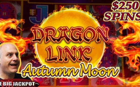 ? ,000+ Casino Jackpot Caught Live on Video! ? High Limit Dragon Link Autumn Moon Major Jackpot!