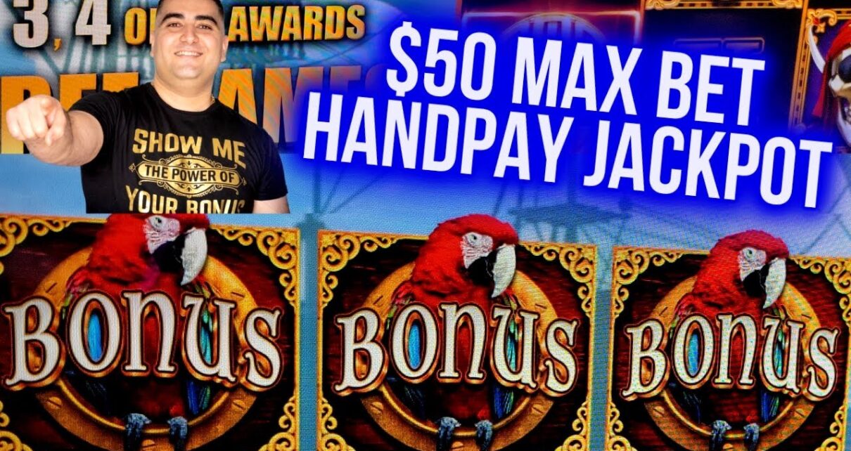  Max Bet HANDPAY JACKPOT On Cash Falls Slot | Las Vegas Casino JACKPOT | SE-1| EP-9