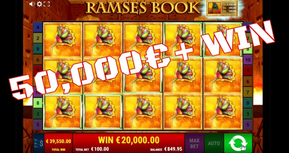 50,000€+ WIN on Ramses Book ? High Roll – Online Casino Slots
