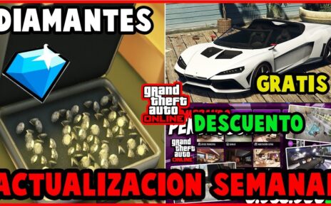 ACTUALIZACION SEMANAL DIAMANTES EN EL CASINO GTA V ONLINE – CAMBIO DE SEMANA NUEVO COCHE Y MAS!