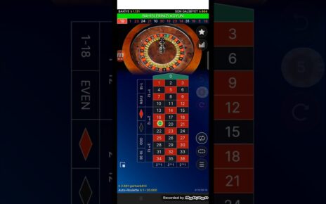 Auto Rulet | Sadece 150₺ İle neler başardık neler ! #casino #rulet #bahis