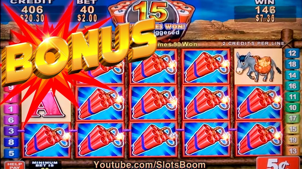 BIG WIN BONUS!!! MONEY BLAST !!! 5c KONAMI SLOT in Casino