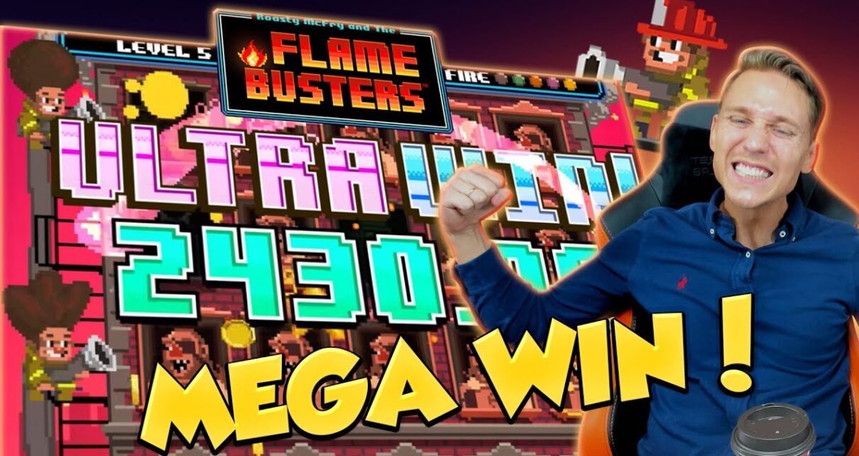 BIG WIN!!! Flame Busters Huge Win – Casino Games – free spins (Online Casino)