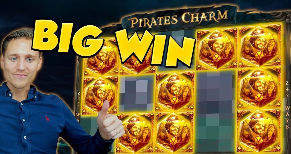 BIG WIN!!! Pirates Charm – Huge Win – Casino Games – free spins (Online Casino)